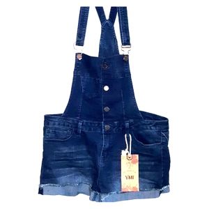 Ymi jean short overalls